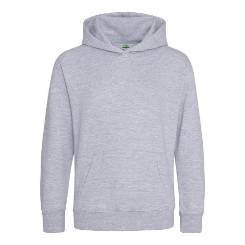 Awdis Just Hoods Kids Hoodie Heather Grey